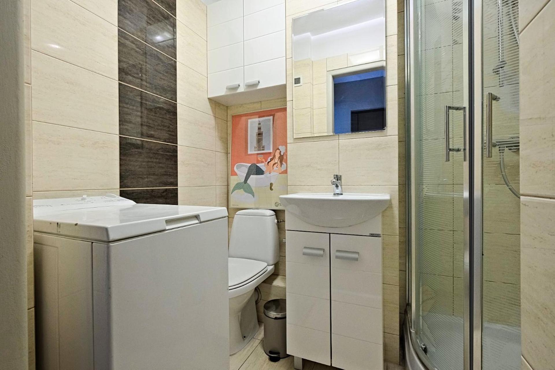 Urbannest - Cozy Studio - Bagno 7 Varsó Kültér fotó