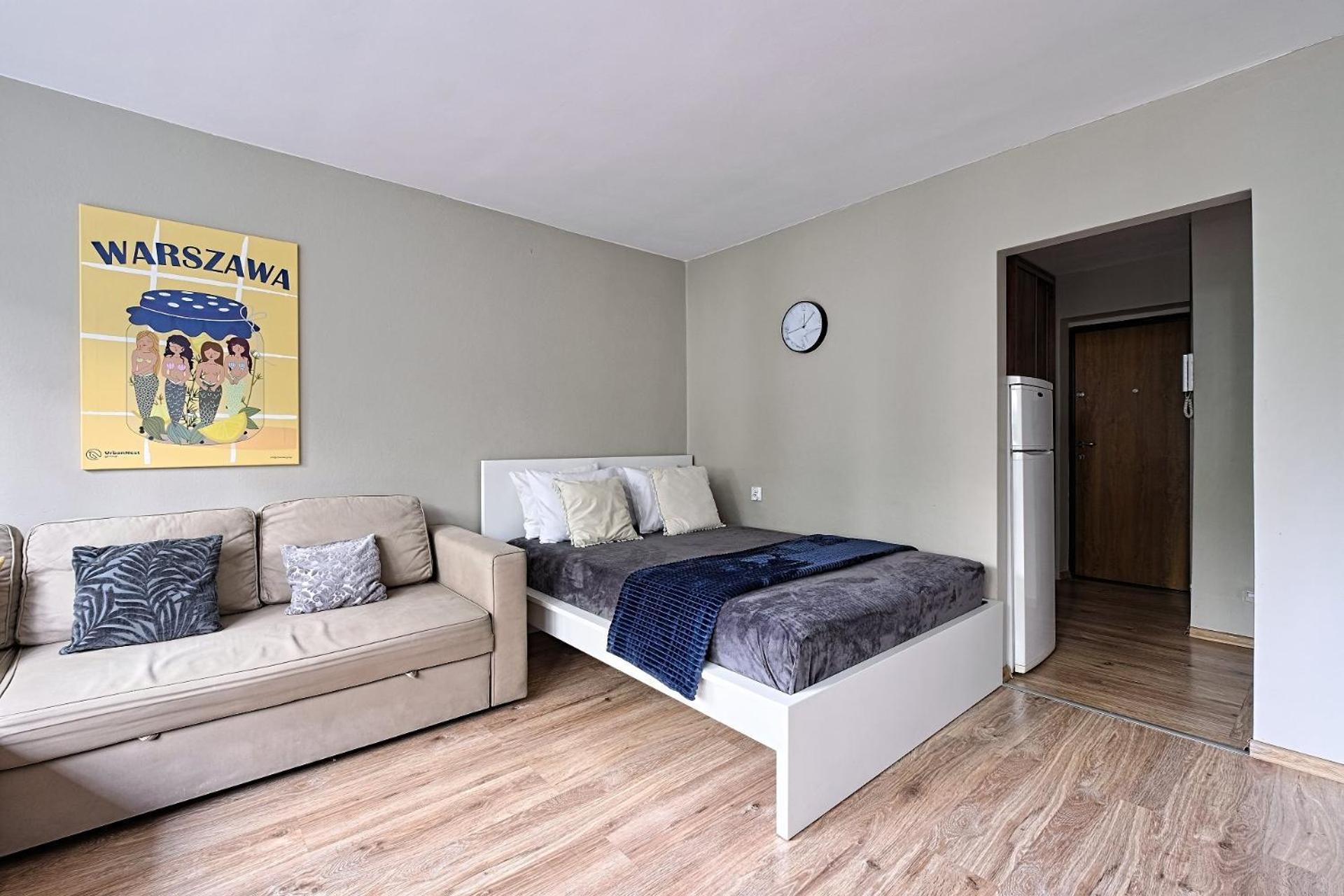 Urbannest - Cozy Studio - Bagno 7 Varsó Kültér fotó
