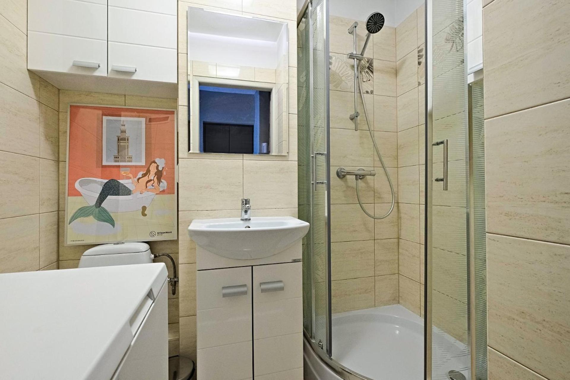Urbannest - Cozy Studio - Bagno 7 Varsó Kültér fotó