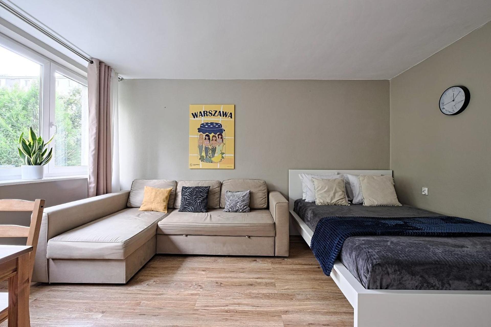 Urbannest - Cozy Studio - Bagno 7 Varsó Kültér fotó